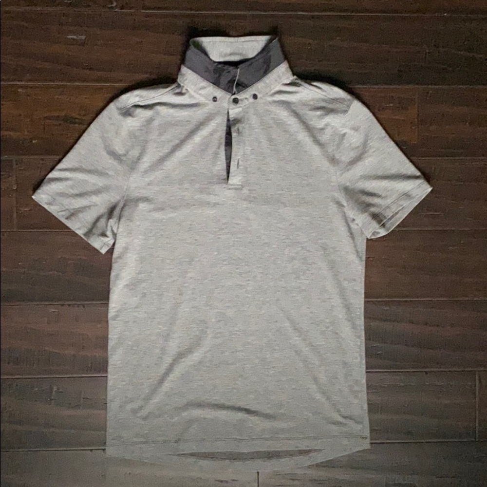 Lululemon Gray Polo